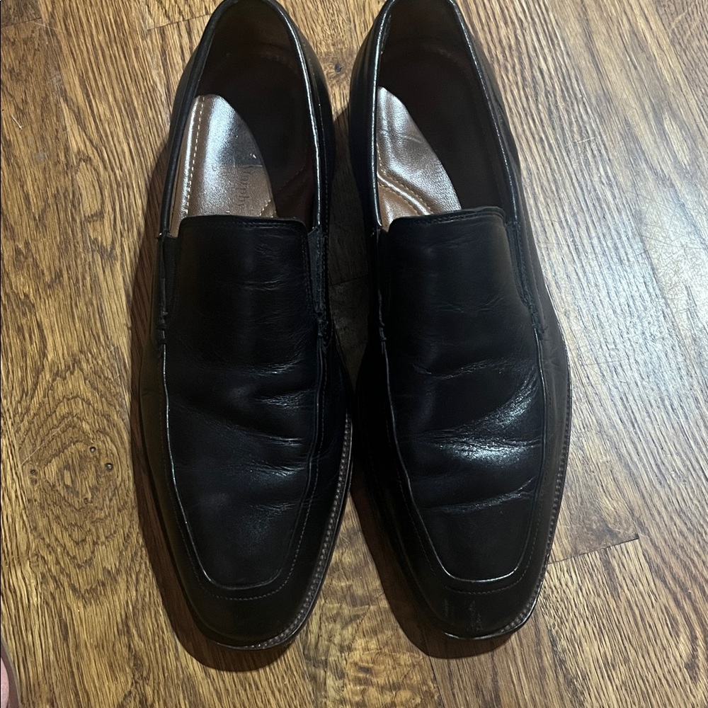 Johnston & Murphy Men's Shoes Black Leather 10